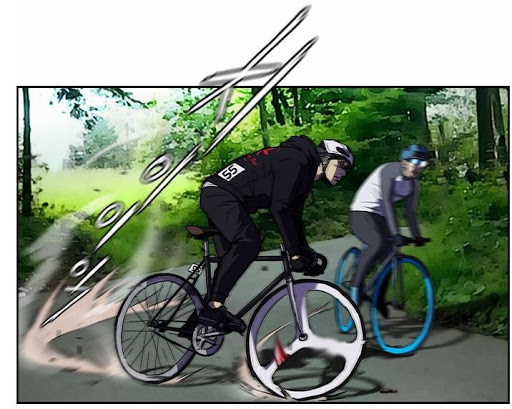 관성 드리프트 자전거