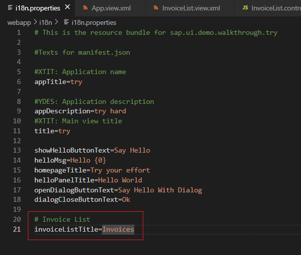  [ SAPUI5 ] Aggregation Binding