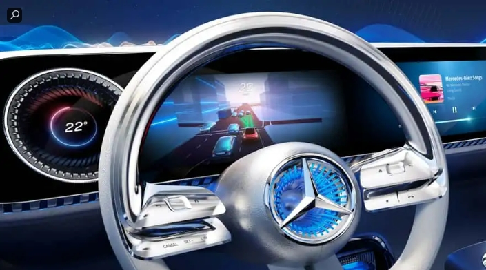 차세대 메르세데스-벤츠 운영체제&#44; AI 가상 비서 탑재 VIDEO:The Next-Gen Mercedes-Benz Operating System Has An AI Virtual Assistant
