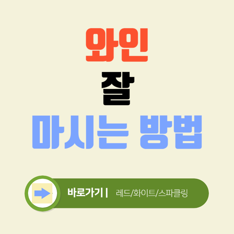 와인 마시는 방법