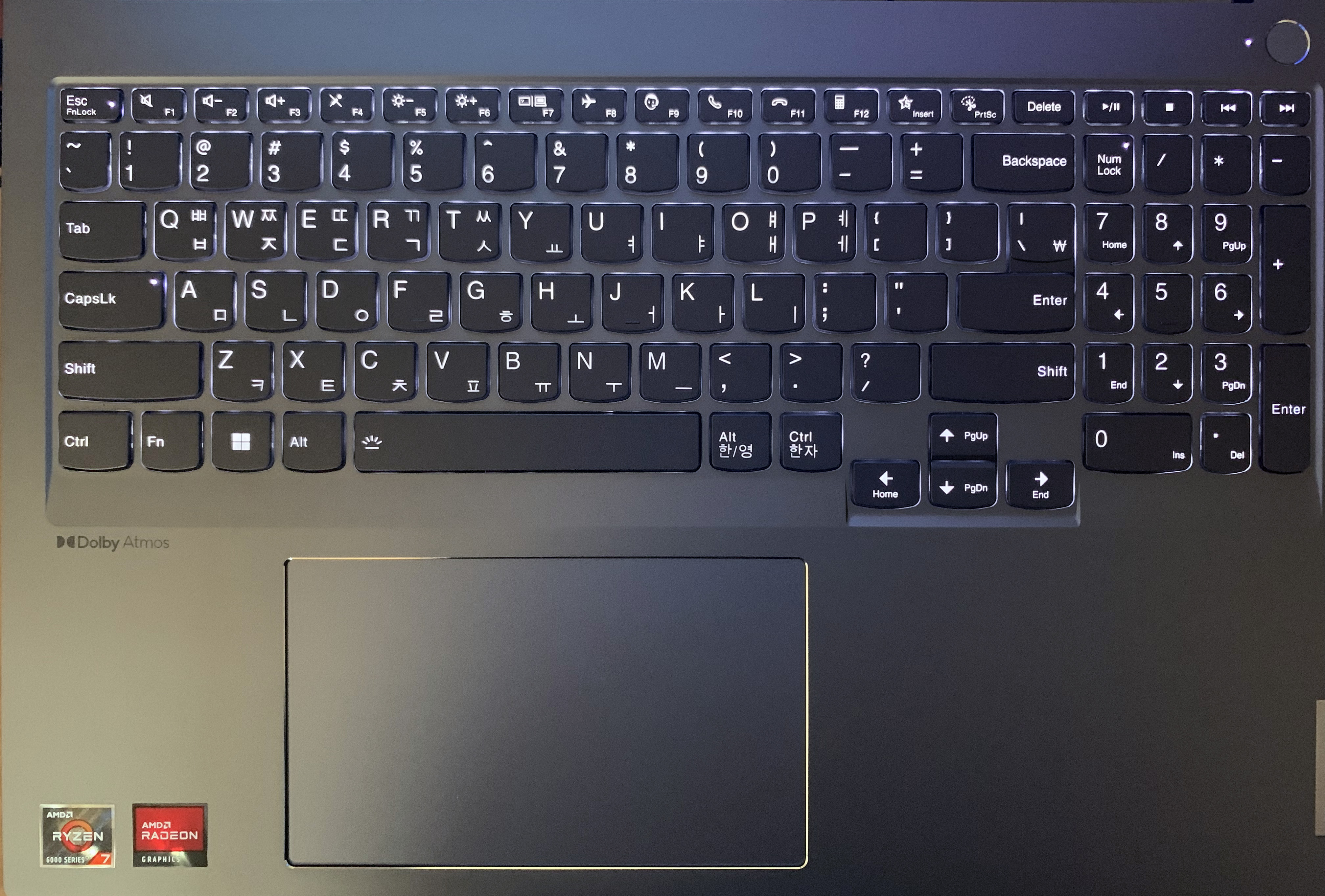 Lenovo ThinkBook 16 Gen 4+ ARA (21D1002EKR) Keyboard