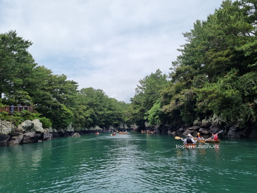 함께라면 전통테우 탑승 후기 제주 쇠소깍 어린 아이들과 6