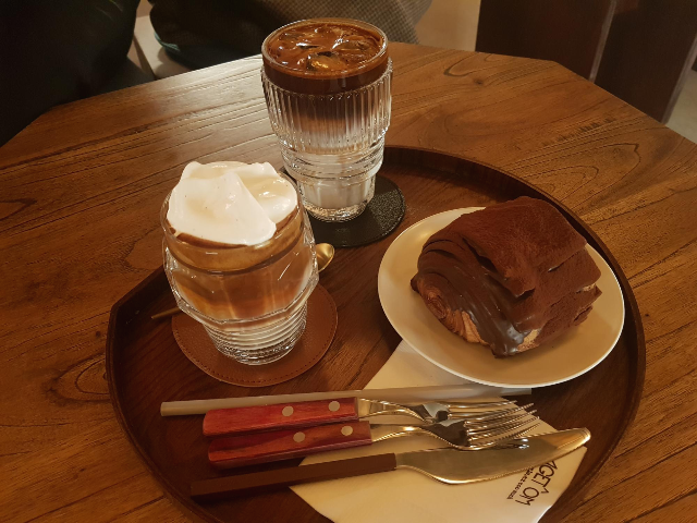 아포가토(커피)빙수