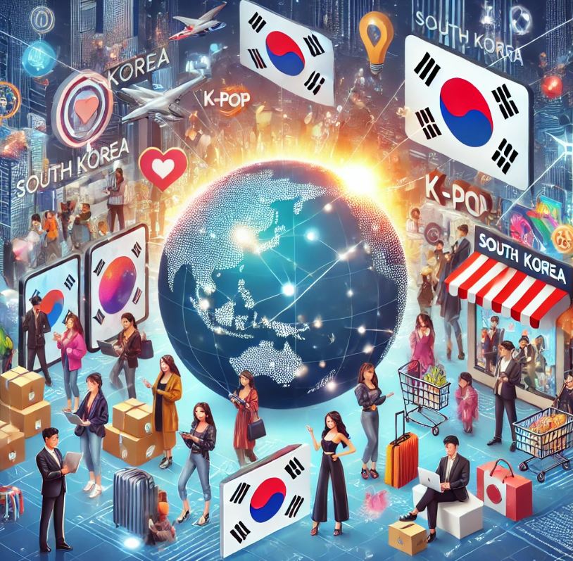 한국문화콘텐츠 수출그림