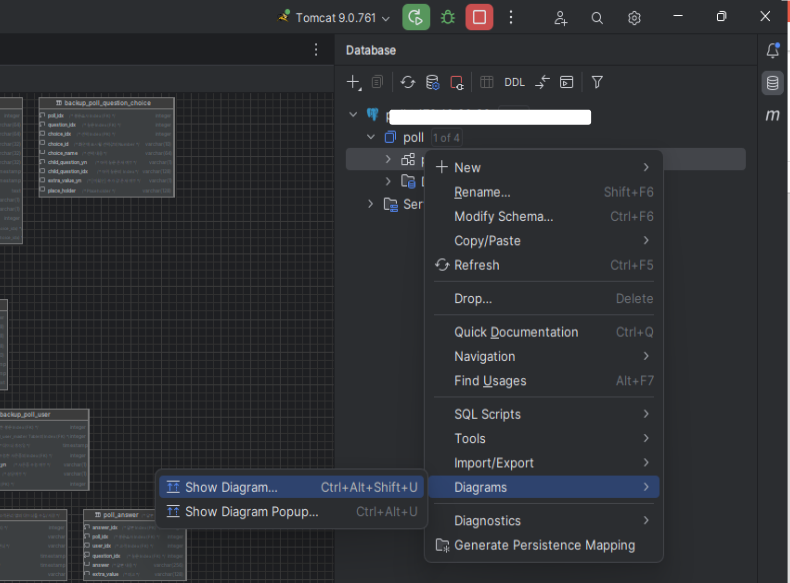  intellij idea database erd 