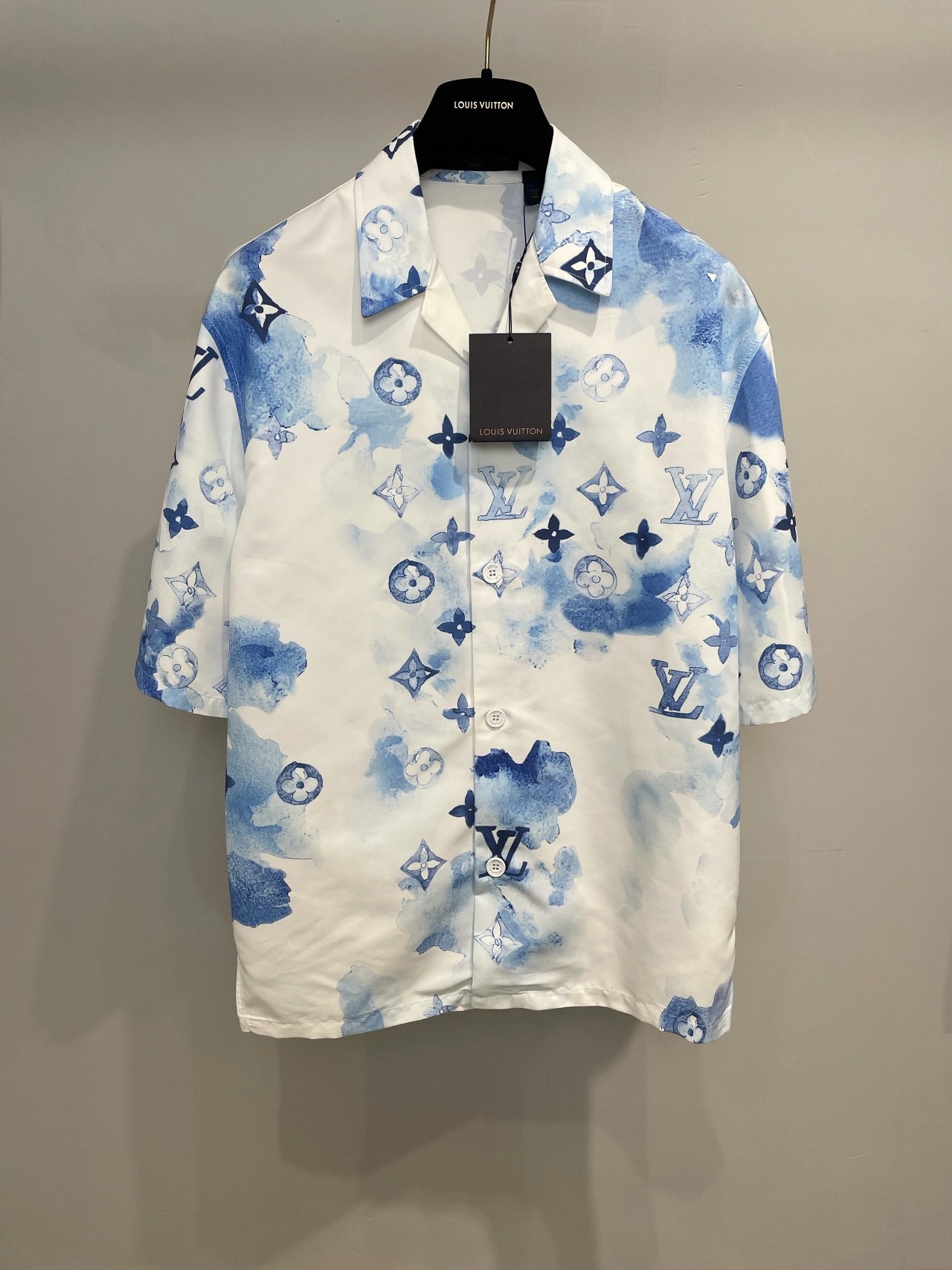  [LOUIS VUITTON] 루이비통 엠브로이더드 워터컬러 셔츠 1A8R0P