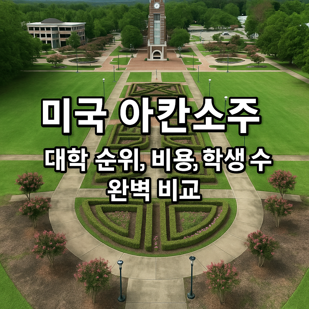 미국 대학 순위-아칸소주 대학 순위, 비용, 학생 수 완벽 비교 이미지