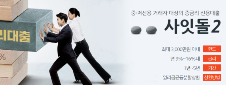  햇살론 대출 자격 조건 최저금리 한도 대출 승인률 높은곳, 사잇돌2 자영업자 정부지원 서민대출