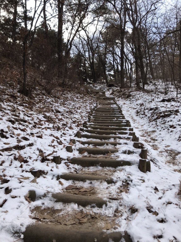광덕산 자연인 겨울 산 15