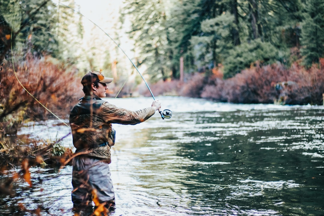 Fishing.