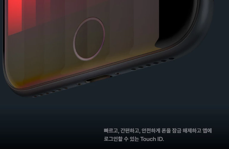 아이폰SE3 Touch ID