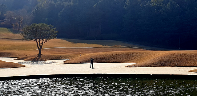 스크린골프장에서 진검승부를 - 7