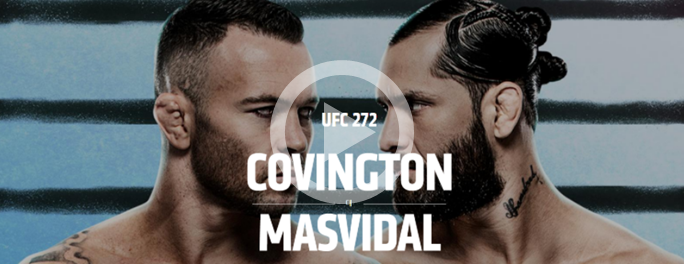  UFC272 웰터급 빅매치 코빙턴 VS 마스비달 실시간 중계
