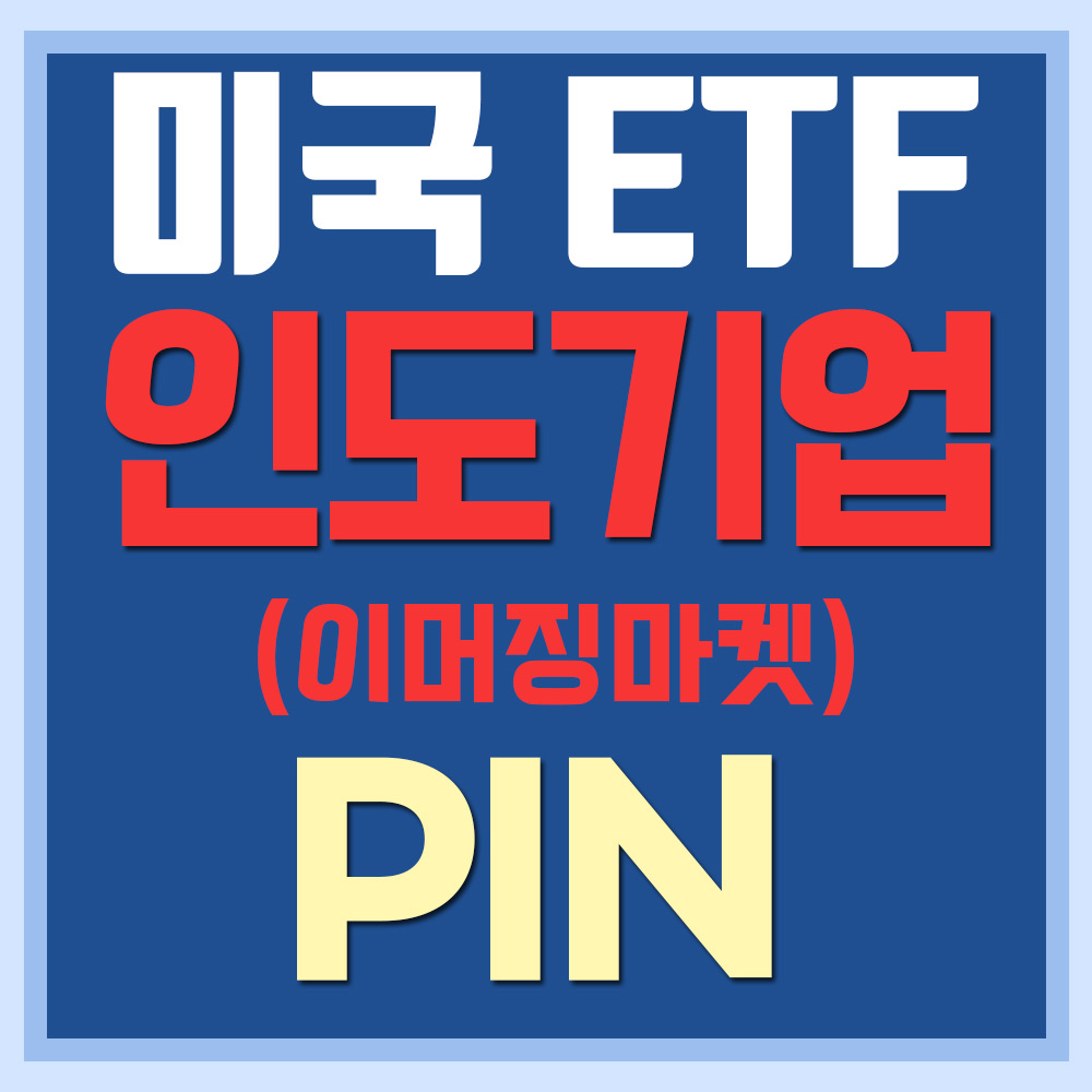  미국 인도 ETF PIN - 이머징마켓(신흥시장)