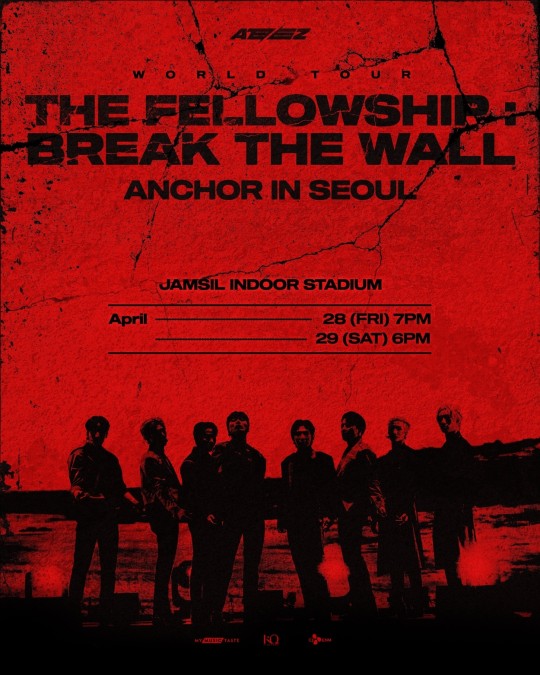 ATEEZ Announces Sold-Out Encore Concert in Seoul: &#39;The Fellowship: Break the Wall&#39; Anchor