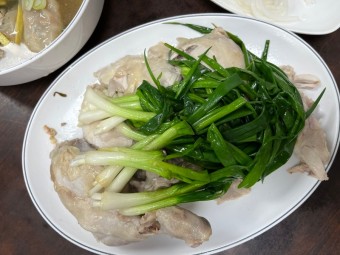 이북식 찜닭 막국수