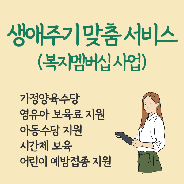 생애주기별 맞춤서비스 복지