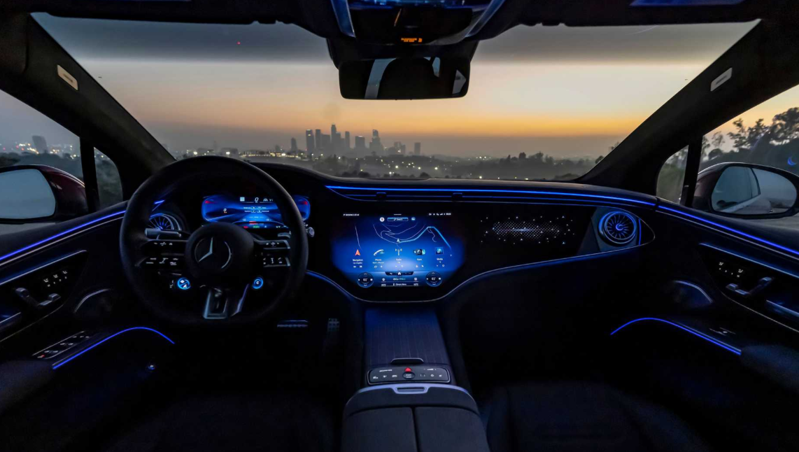  메르세데스 벤츠 2022 Mercedes-AMG EQS 럭셔리 전기 세단