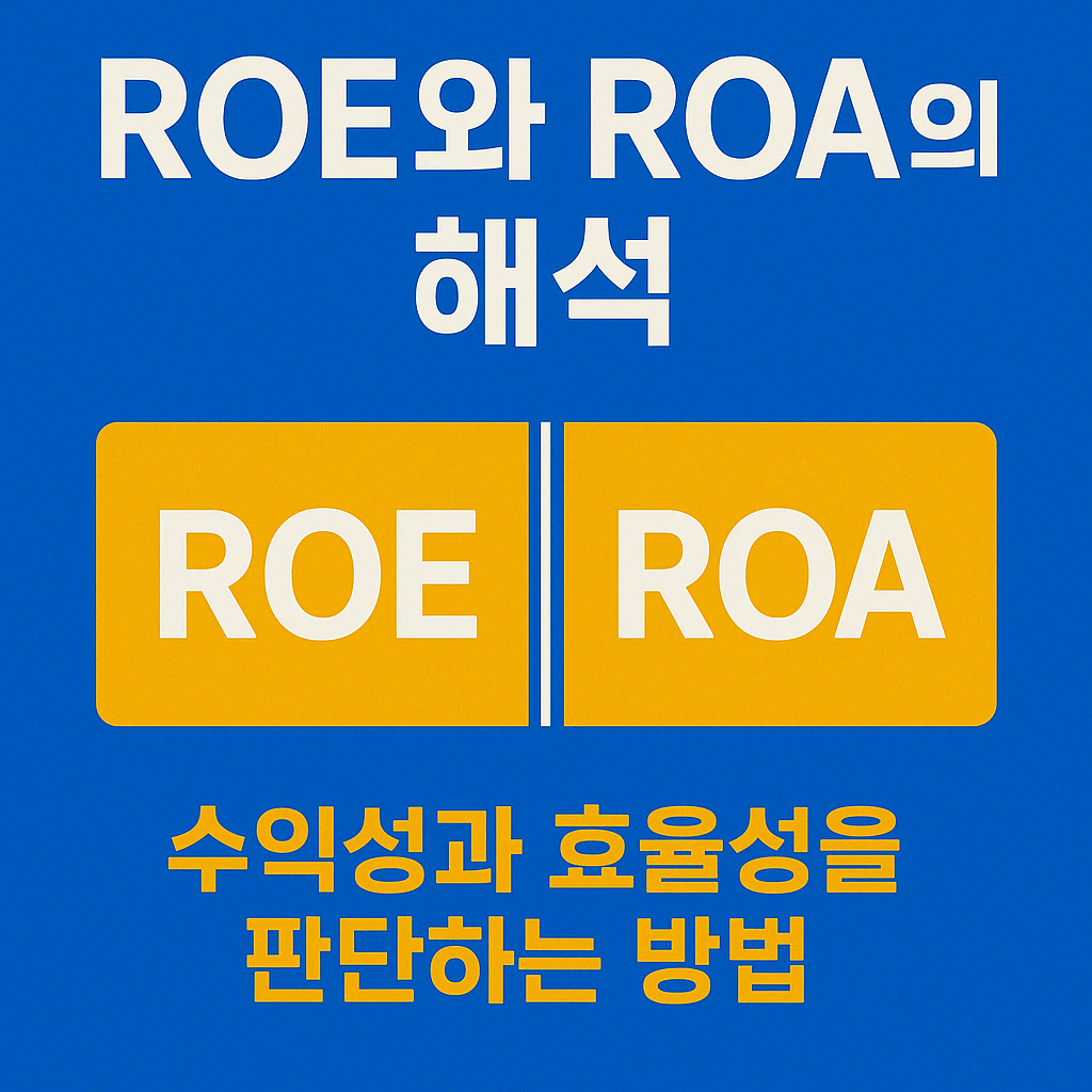 ROE와 ROA의 해석