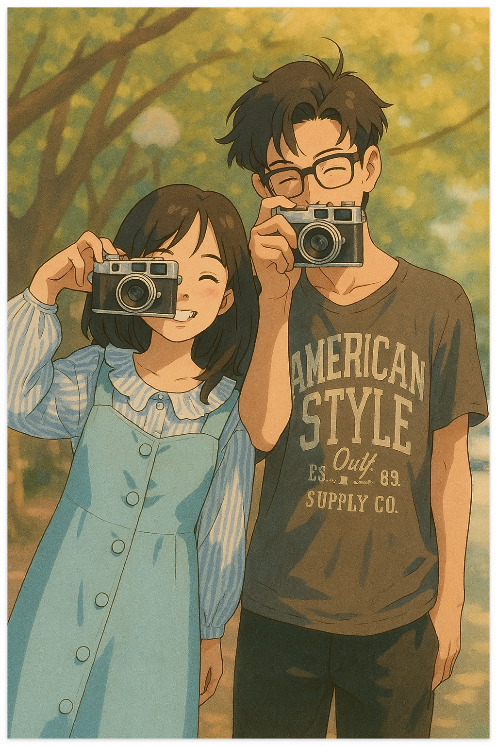 카톡프사 지브리&amp;#44; 카톡프사 만화&amp;#44; 챗 지피티 지브리&amp;#44; 챗 지피티 디즈니 - 출처: 챗지피티 3