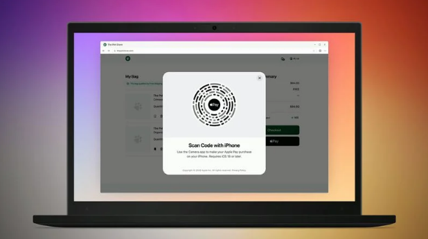 iOS 18의 새로운 기능으로 Apple Pay를 크롬 등 데스크탑 브라우저에서도 사용(출처-macrumors)