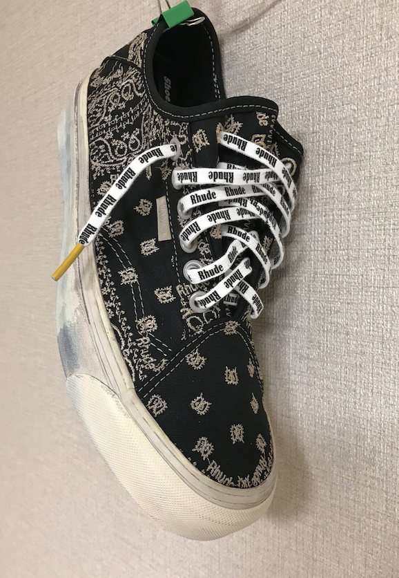  반스 x 루드 디아모 NI 반다나 커스텀 후기 ( VANS x RHUDE NI BANDANA CUSTOM )