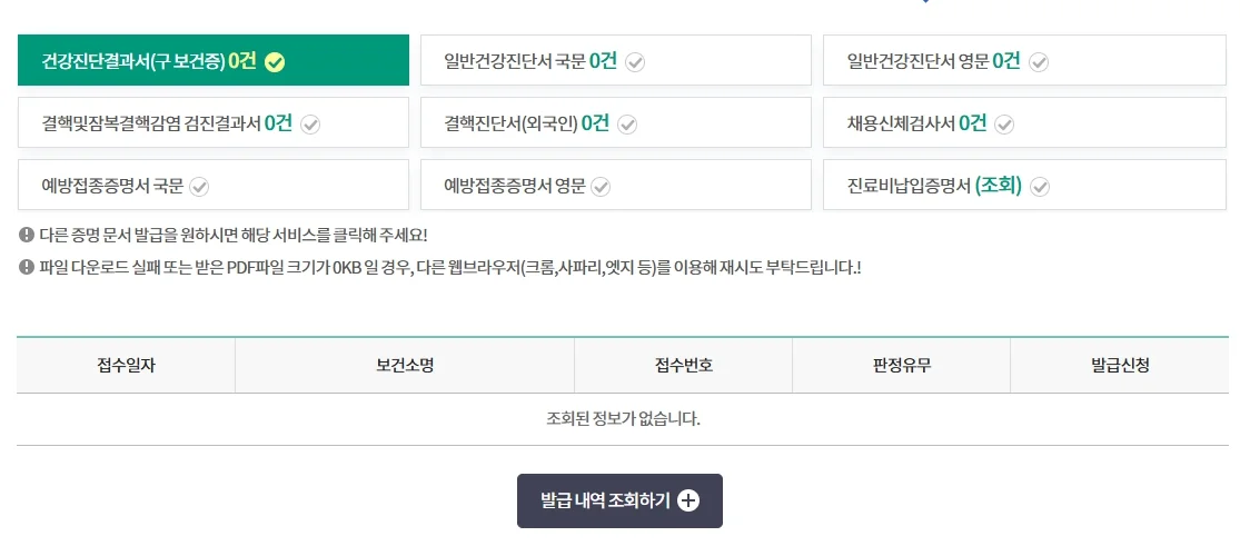 보건증 발급 : 검사부터 발급 방법까지 총정리