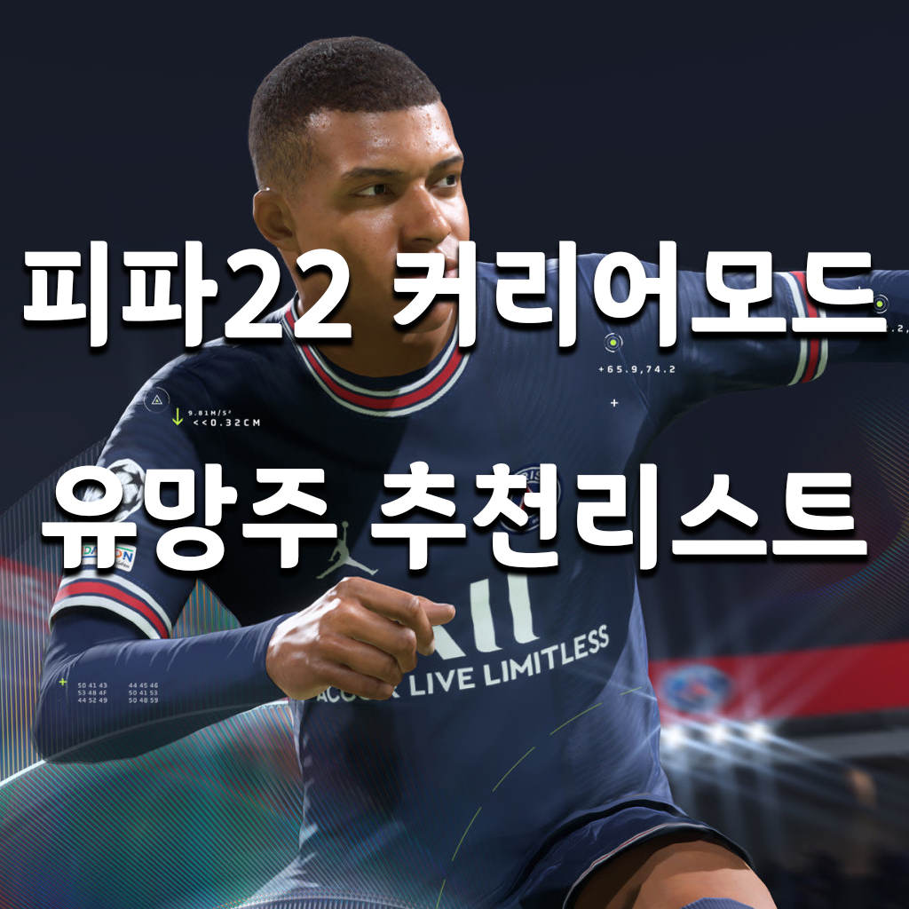  피파22 커리어모드 유망주 추천 리스트