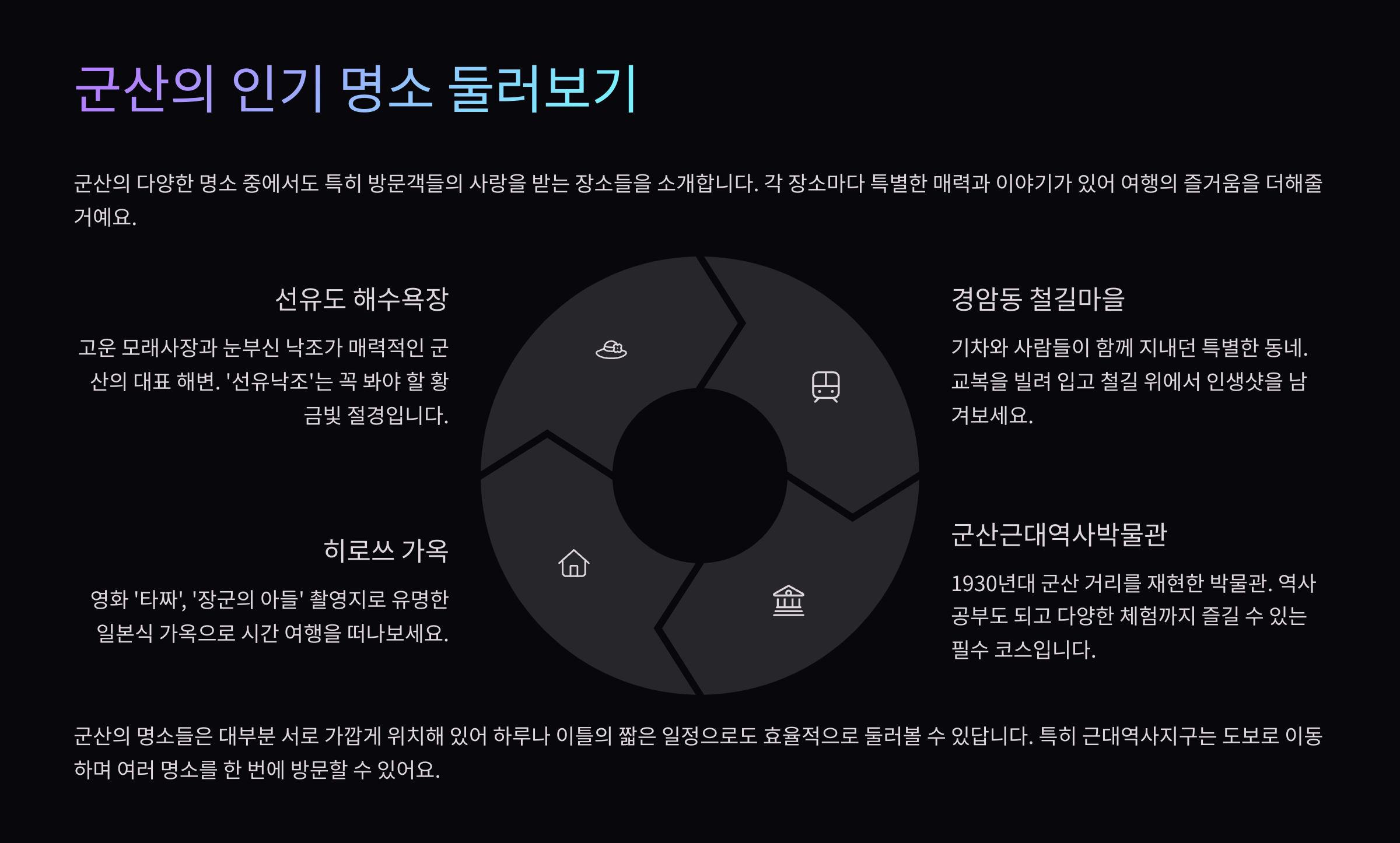 군산 가볼만한곳 베스트 10