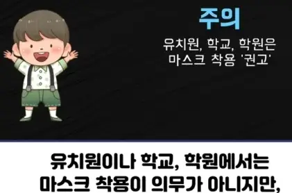실내마스크-착용권고