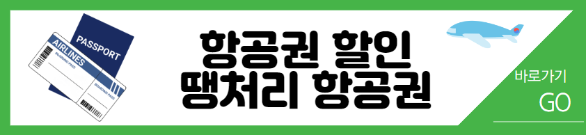 국제항공권 싸게 구하는 방법 &lt; 대한항공 물가안정시책&gt;