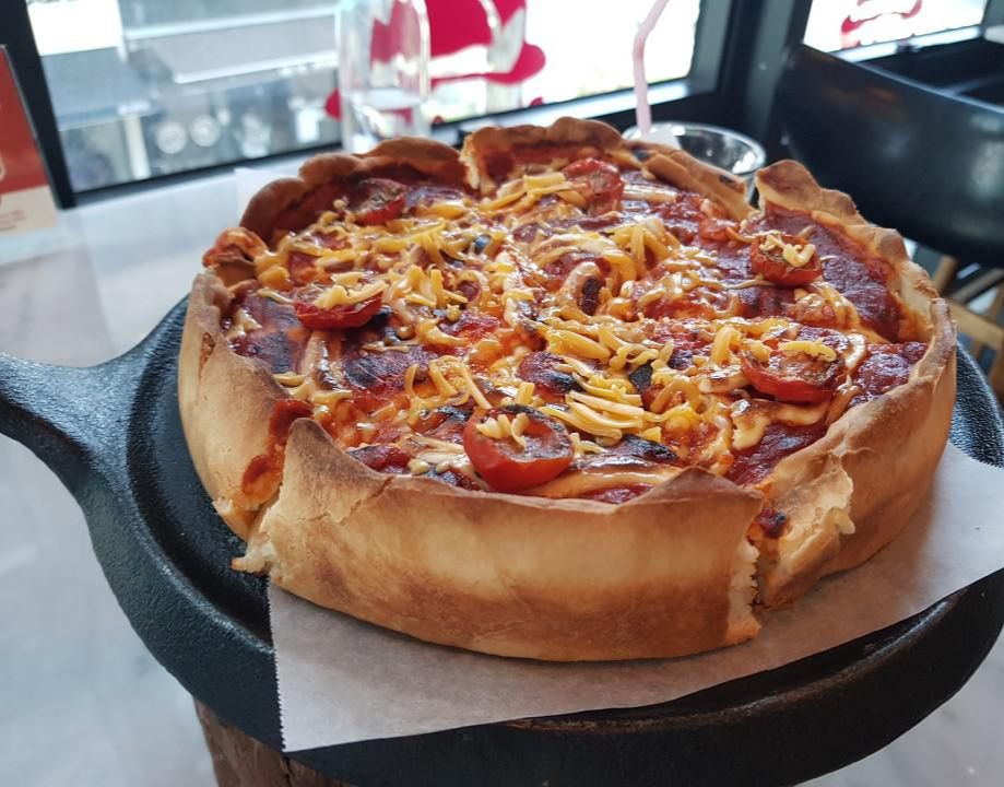  원주 피자 맛집/ 치즈폭탄, 원주 오리지널시카고피자 무실점