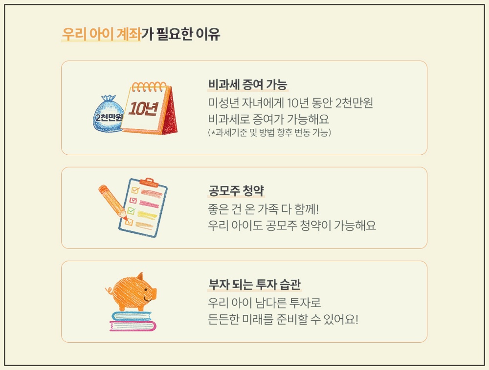 미성년자 주식계좌 개설 방법과 필요서류