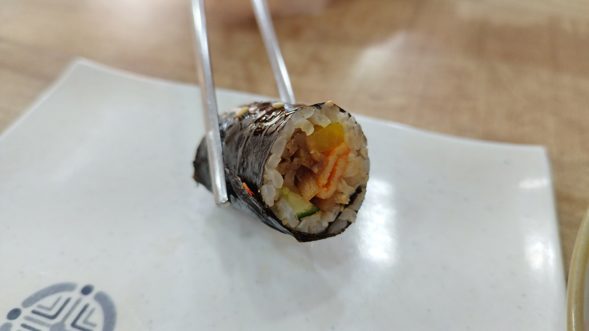 구포국시 꼬마김밥