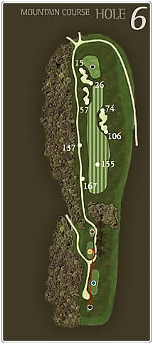 아델스코트CC 마운틴 코스 6번 홀