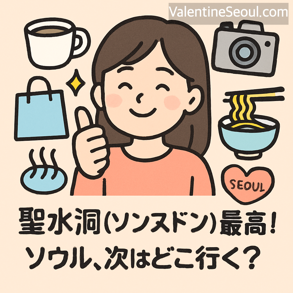 聖水洞(ソンスドン)最高!💖ソウル、次はどこ行く?