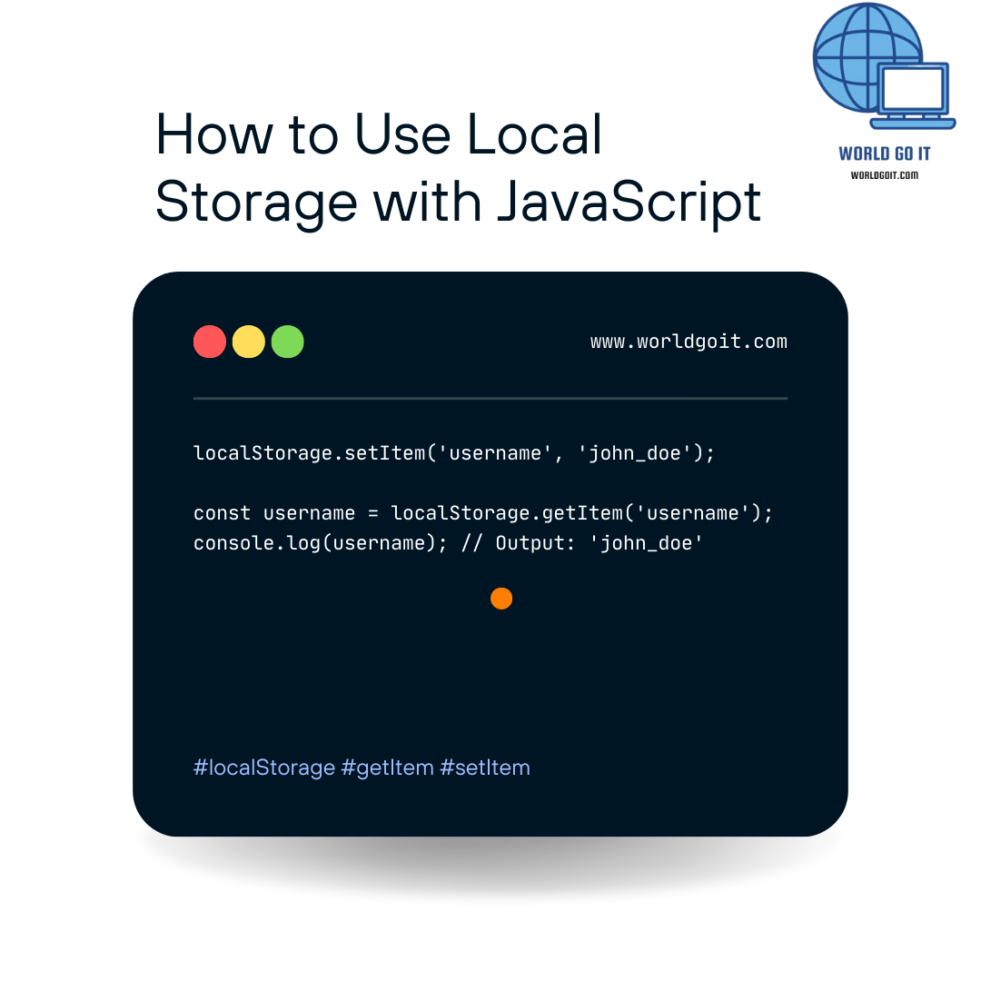  [자바스크립트] LocalStorage(로컬스토리지) 사용법