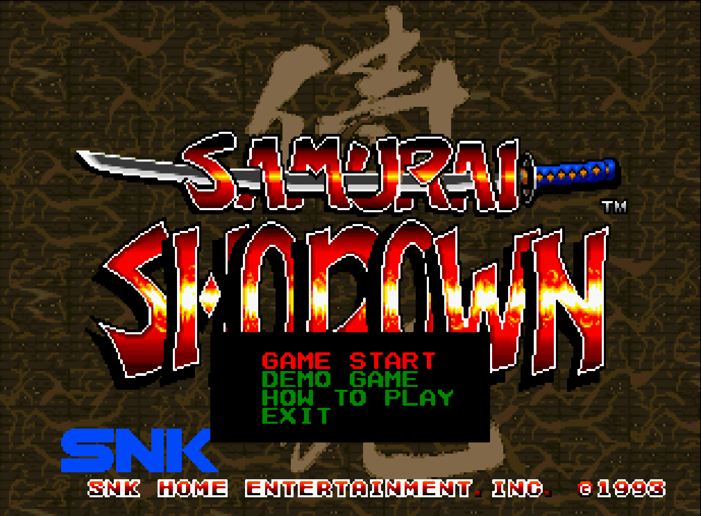  SNK - 사무라이 쇼다운 세계판 Samurai Shodown World (네오지오 CD - NG-CD - iso 다운로드)