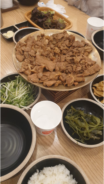 불고기 찌개 불백