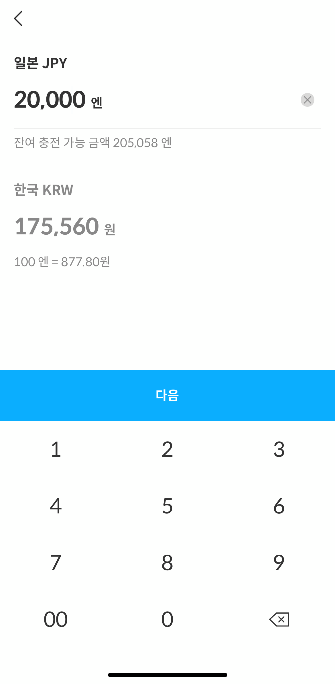 트래블월렛 일본 엔화 충전