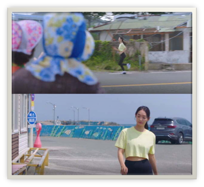  갯마을 차차차, 신민아 레깅스 & 크롭티 논란, 김선호, 찬성과 반대