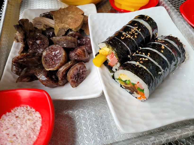 뉴본김밥-김밥-순대