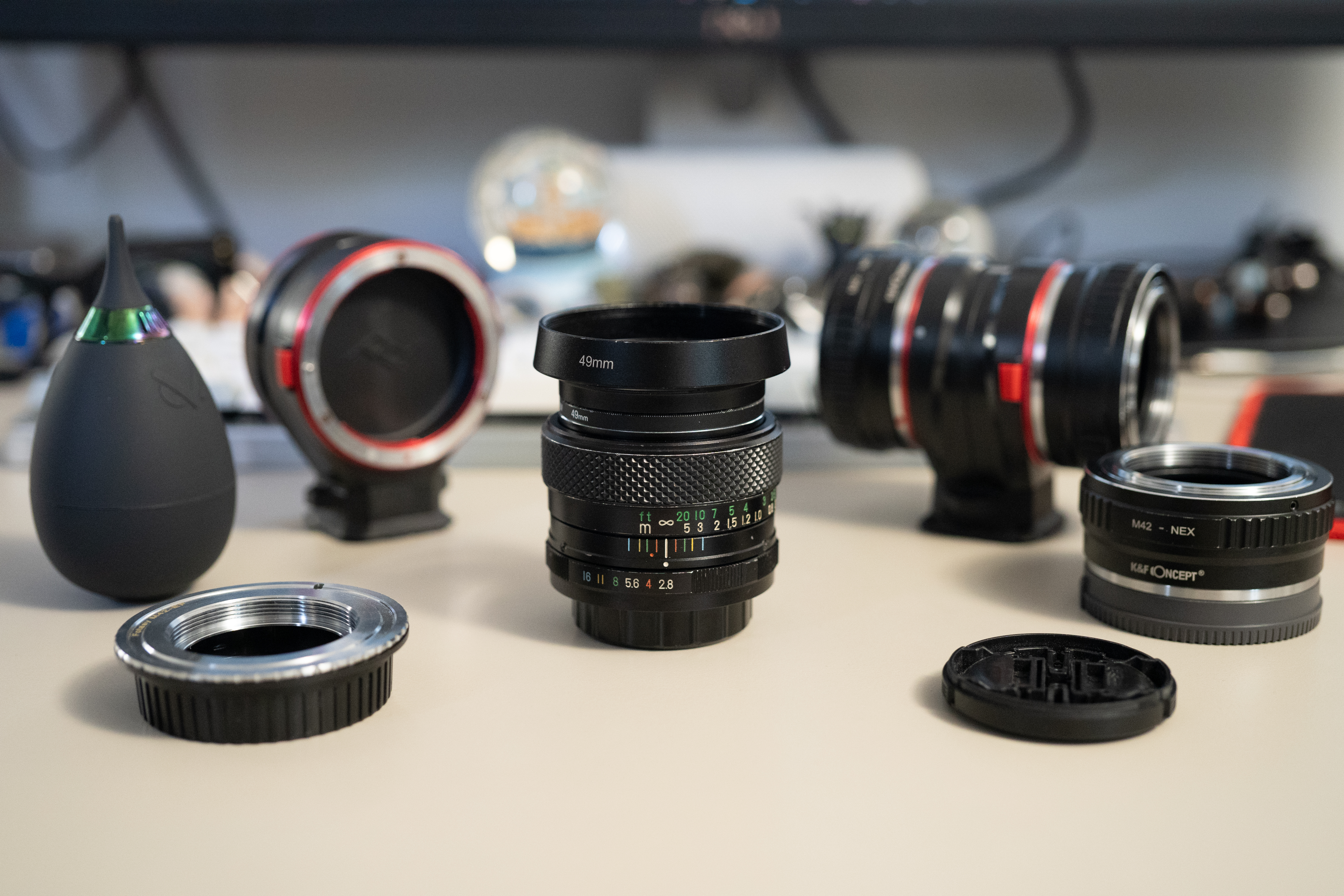  EBC FUJINON-W M42 35mm F2.8 준광각 단렌즈