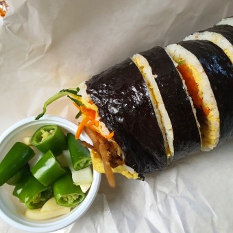 팔뚝 김밥