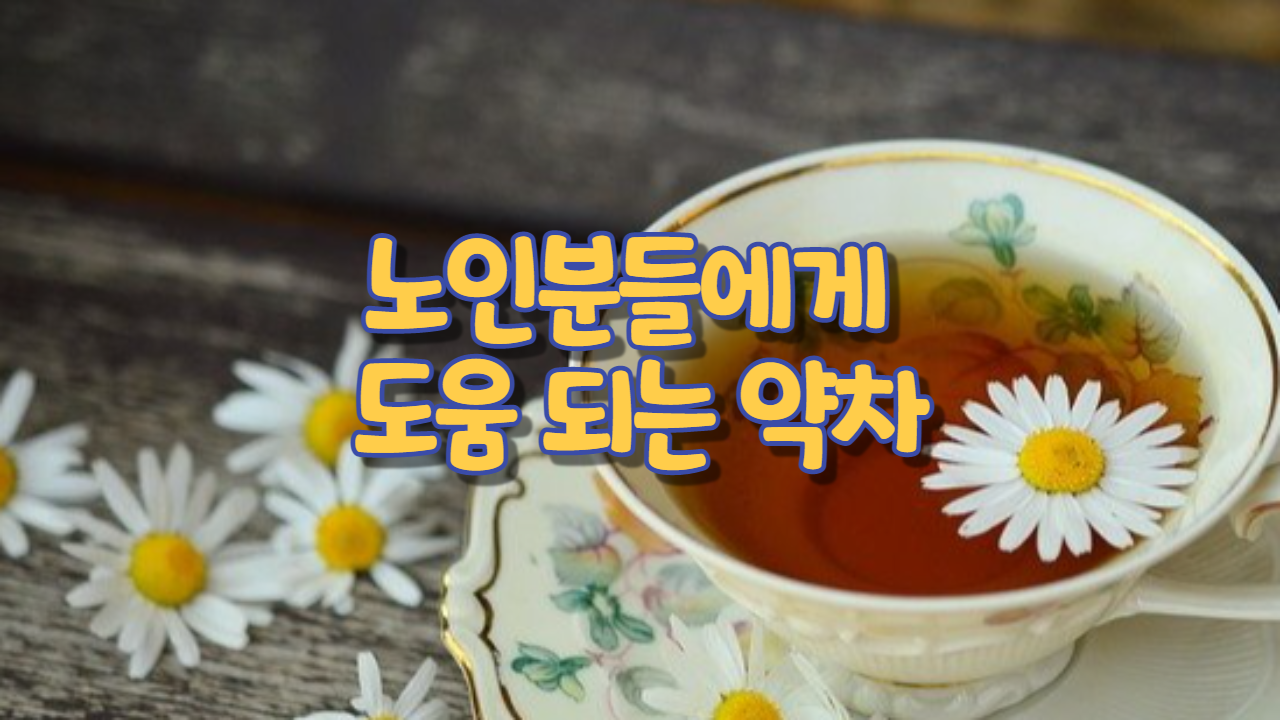  노인분들에게 도움 되는 약차