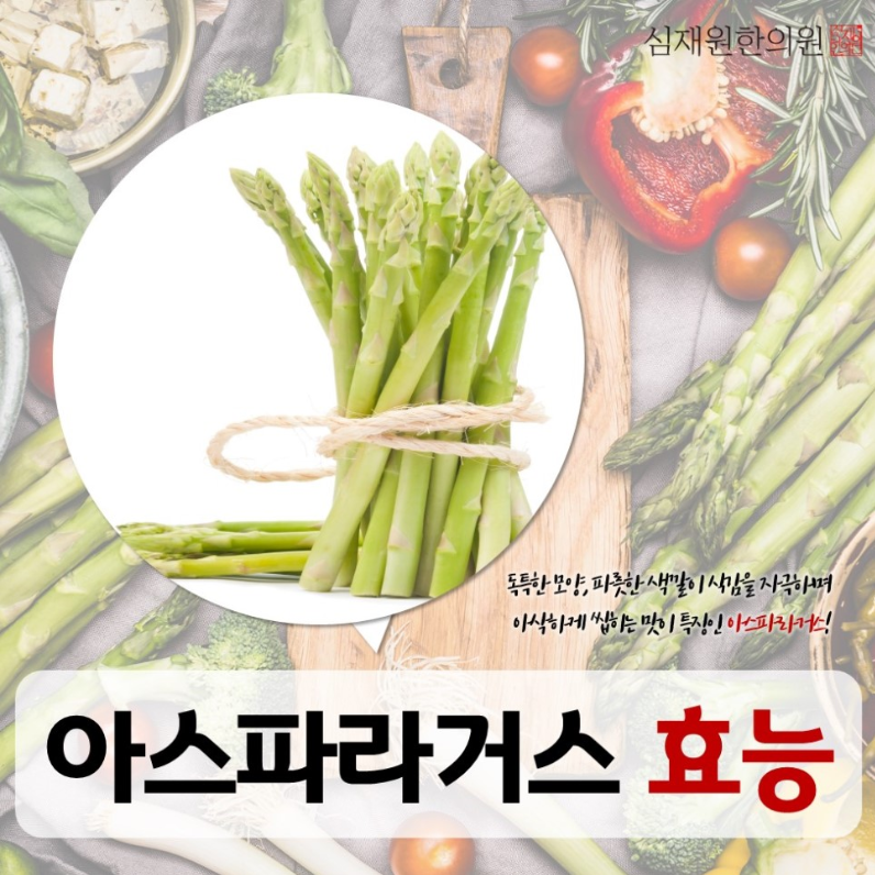  숙취에  딱좋은 아스파라거스 효능 6가지