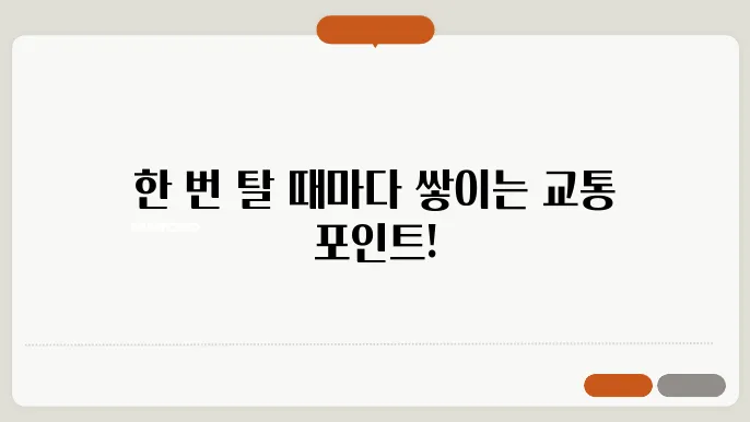 농협 체크 카드 교통 카드 혜택과 포인트 적립