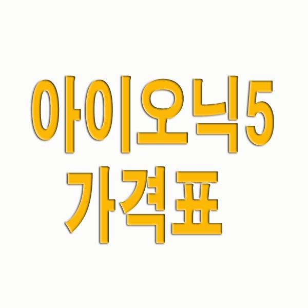  아이오닉5 가격표 성능 제원