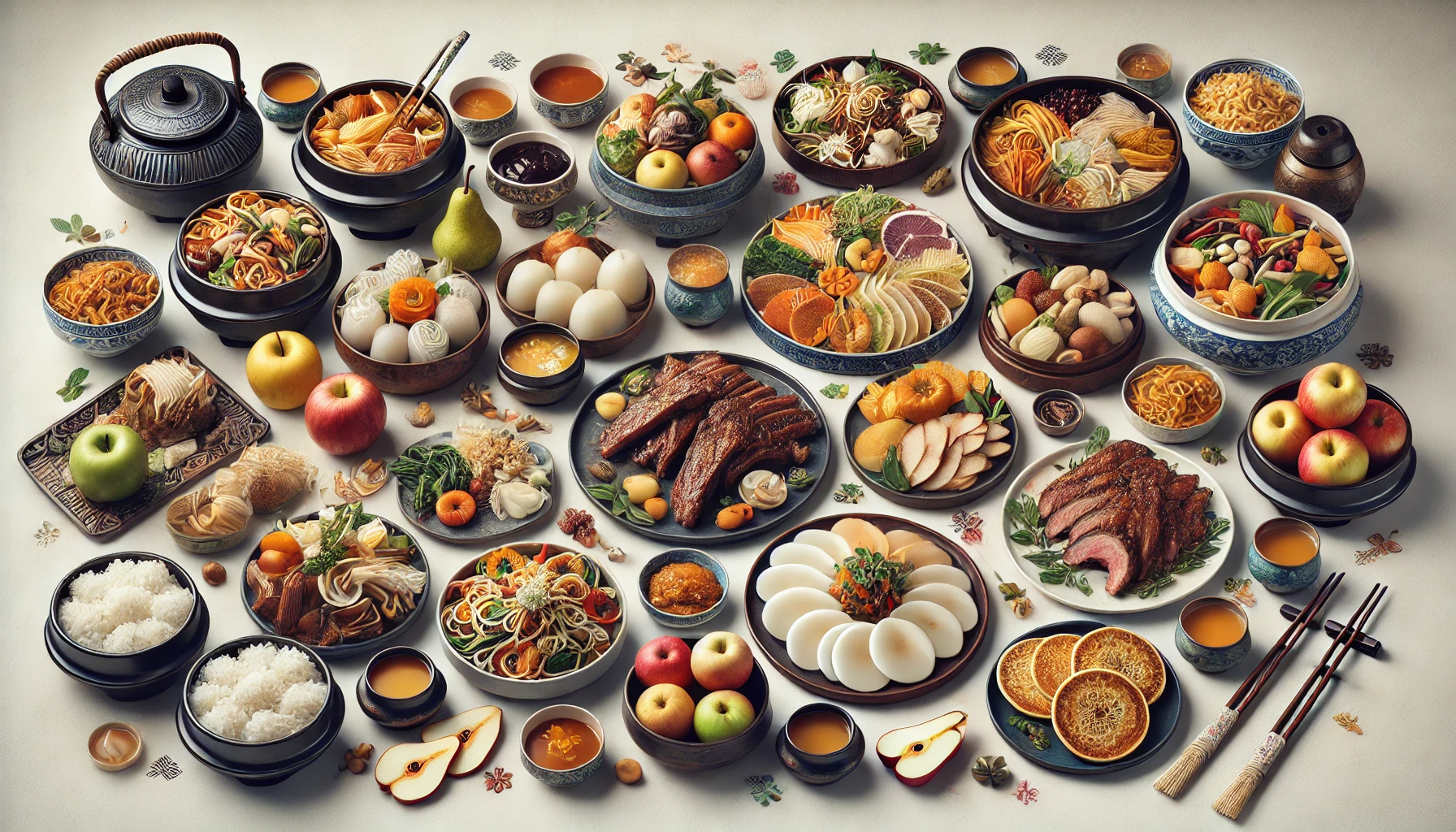 설날 차례상 배치 방법