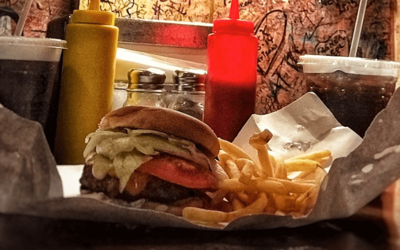 burger joint 햄버거 사진